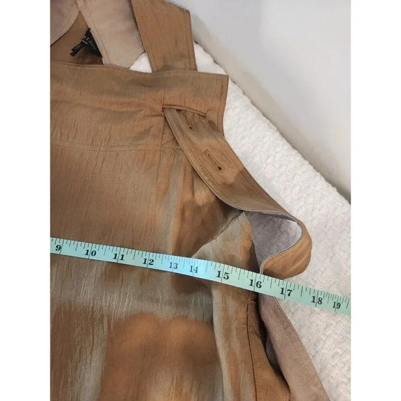 Rag + Bone Adrian Button-Detailed Crinkled-Twill Midi Dress In Sage Green - Picture 9 of 12